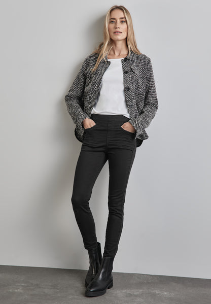 Street One Thermo-Jeggings Damen Hochbund Wärmend Stretch