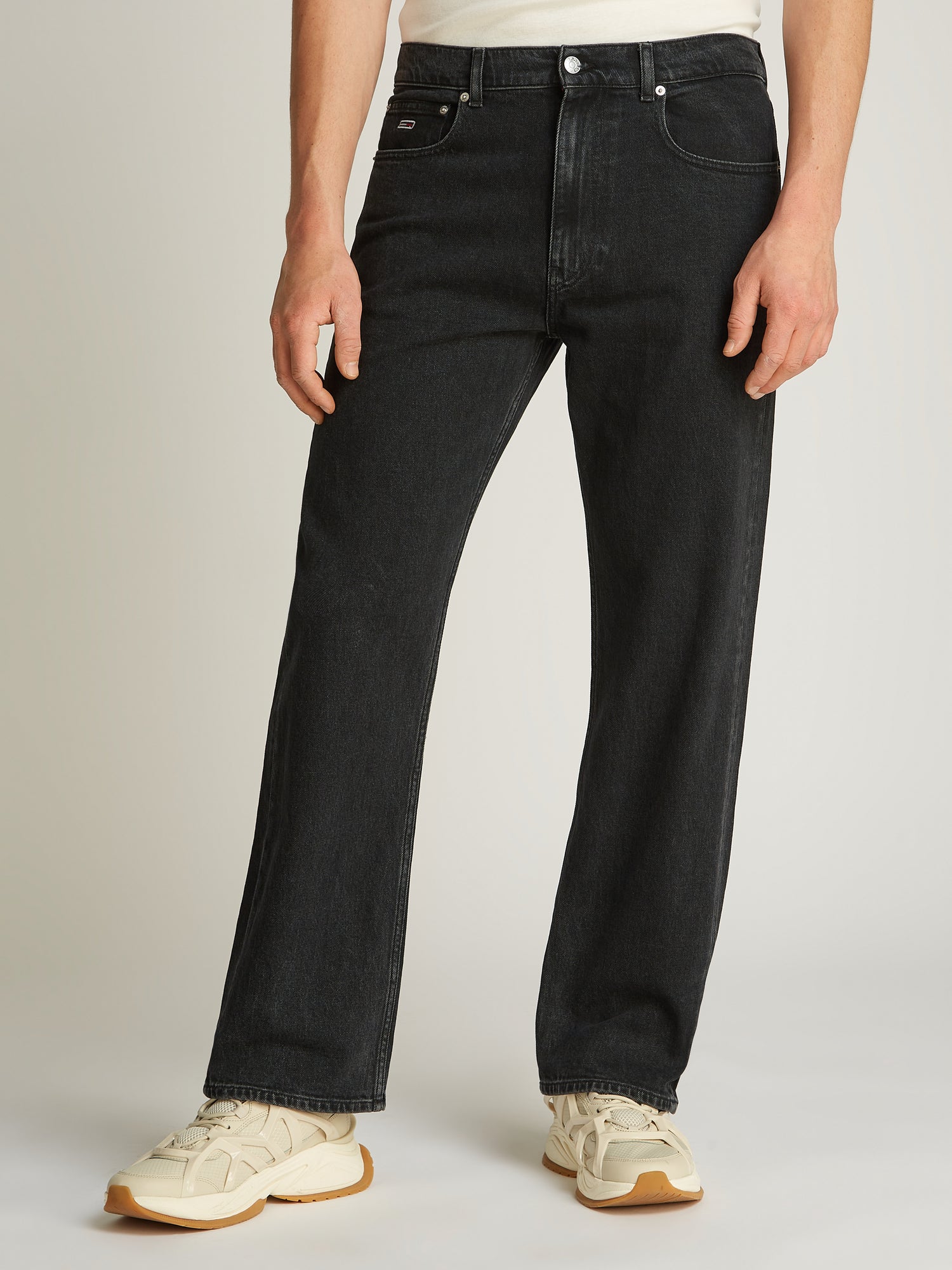Theur Denim Black Jeans für Herren