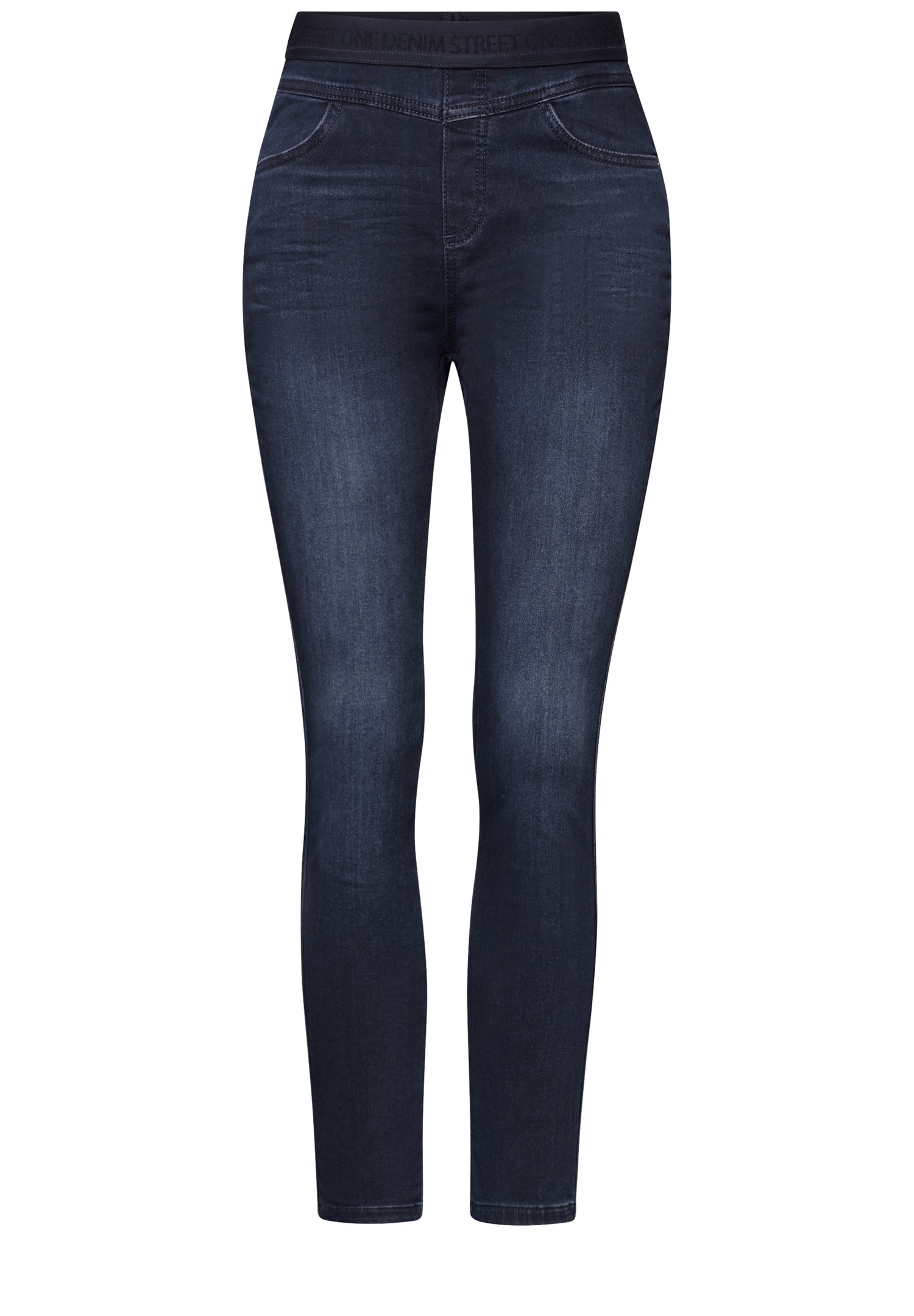Street One Thermo-Jeggings Damen Wärmende High Waist Leggings