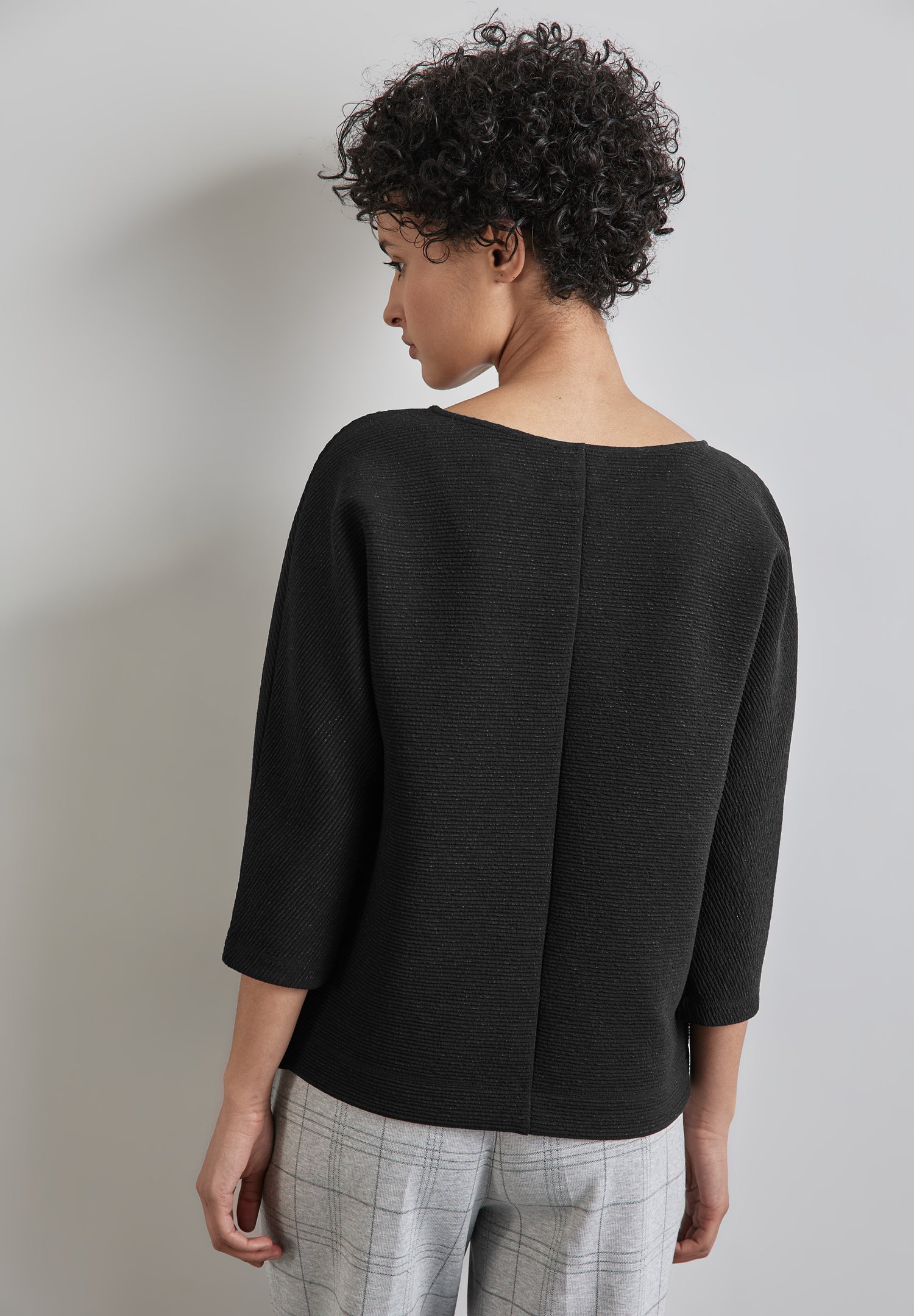 Street One Damenshirt 3/4-Arm mit U-Boot-Ausschnitt