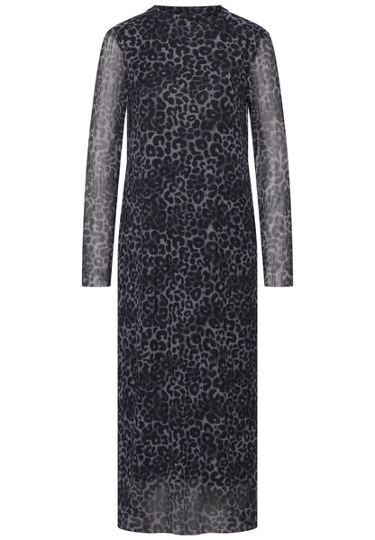 Street One Mesh-Kleid Damen whale tail grey
