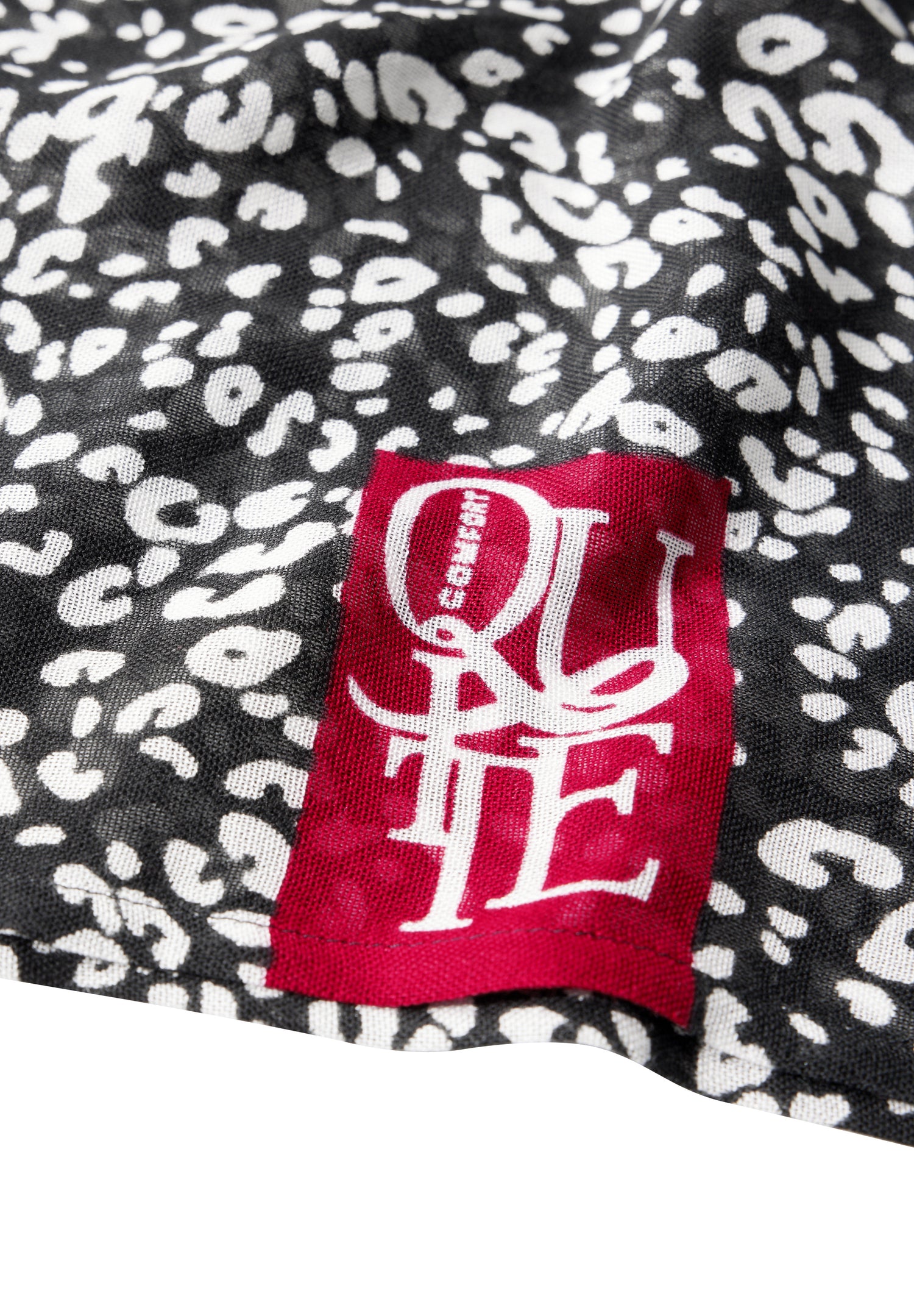 Street One Loop Schal Damen schwarz grafisches Muster