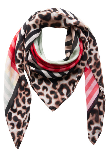 Street One Quadratisches Tuch Damen Weicher Mustermix Modal