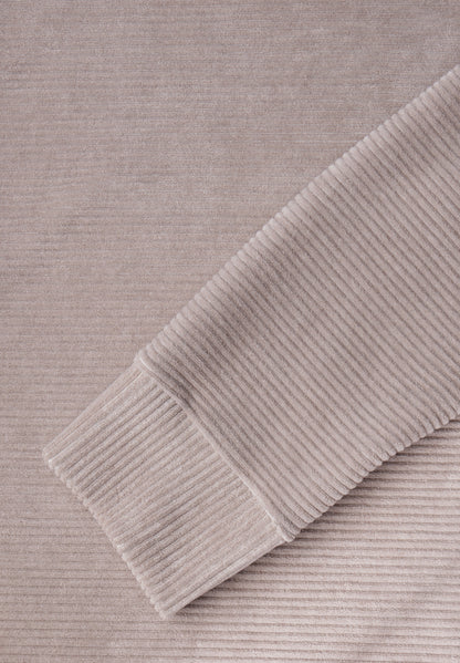 Street One Cordshirt Damen Weicher Cordstoff Turtleneck 3/4-Arm