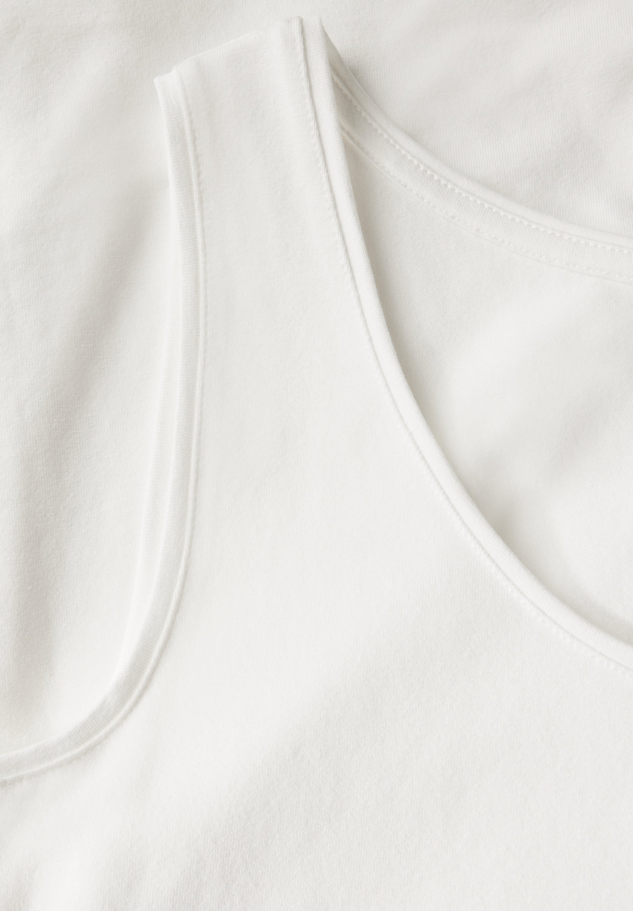 Street One Basic Top Anni Damen Stretch-Materialmix