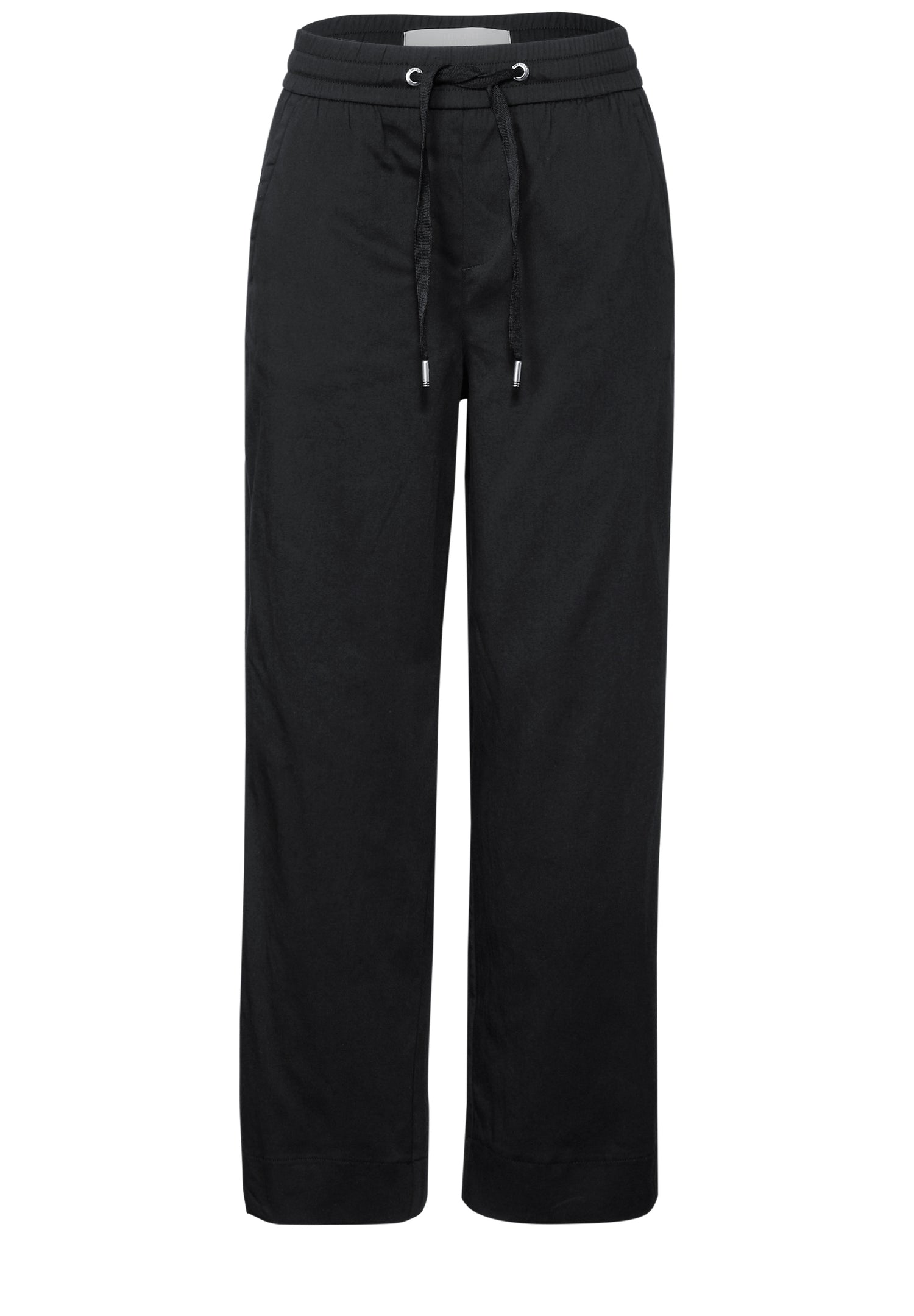 Street One Damen Hose Casual Fit High Waist Straight Legs Bequem
