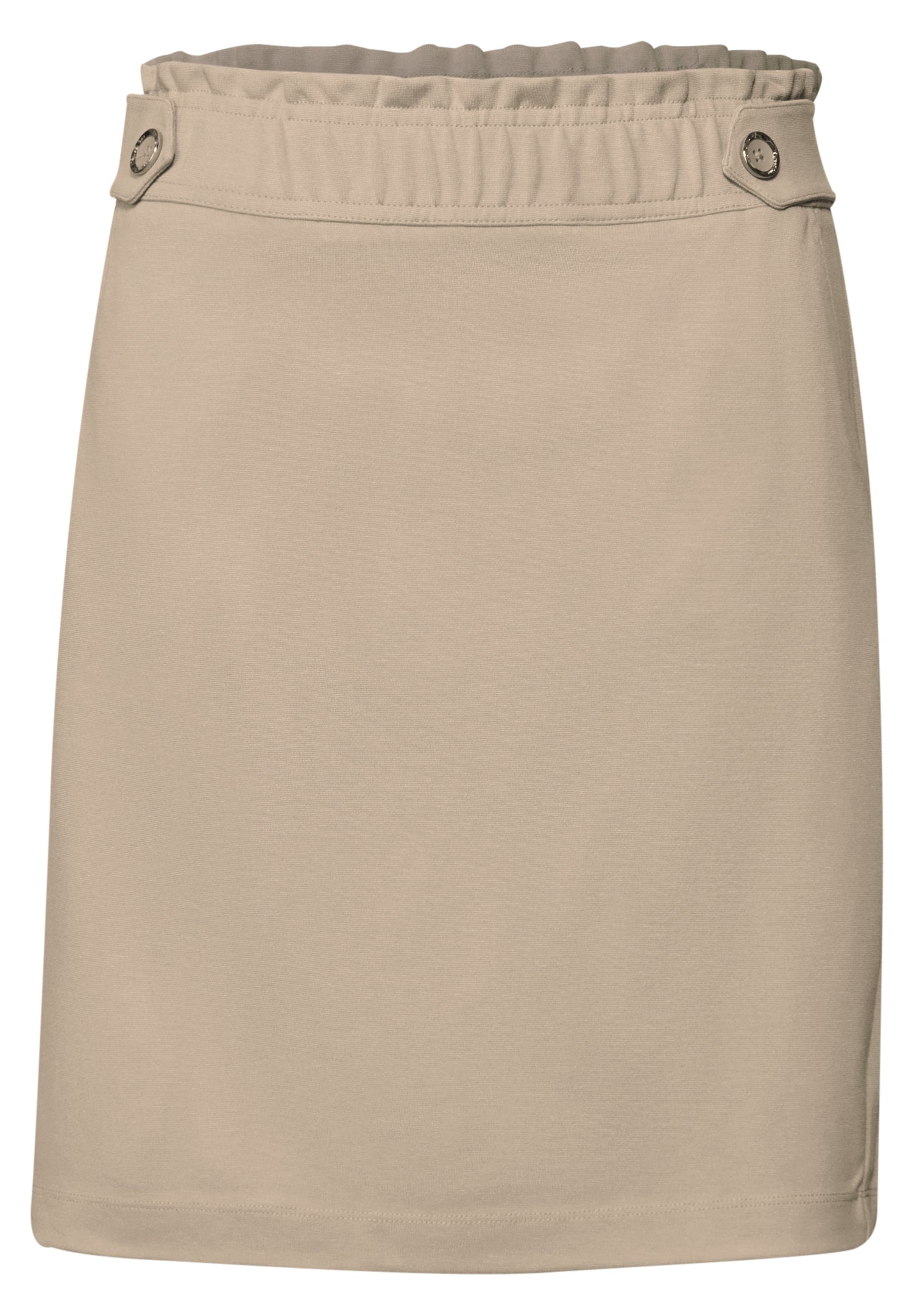 Street One Knielanger Paperbag-Rock Damen Elastischer Bund