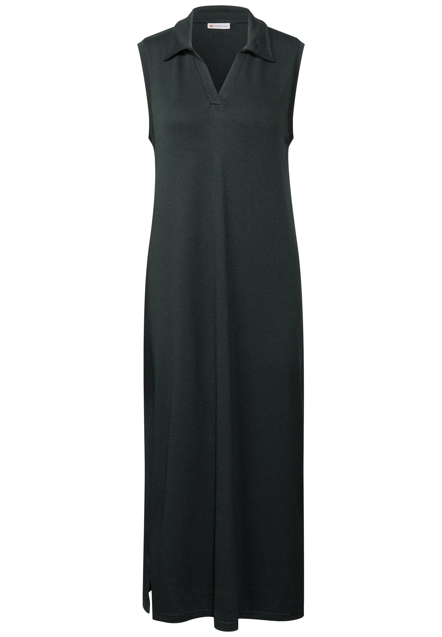 Street One Midi-Kleid Damen Ärmellos Stretchanteil