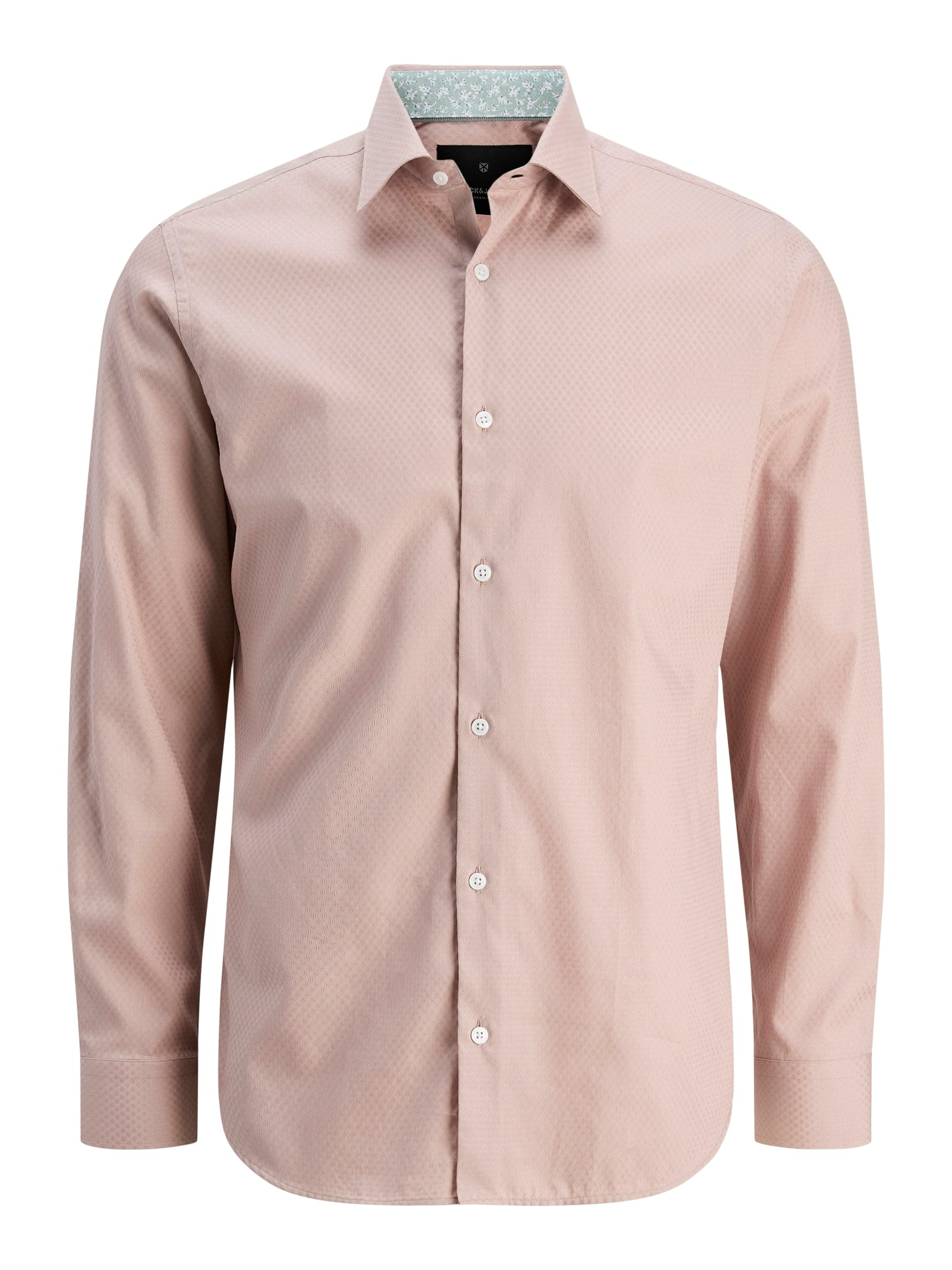 Bestseller Hemd Herren Langarm Hemdkragen adobe rose