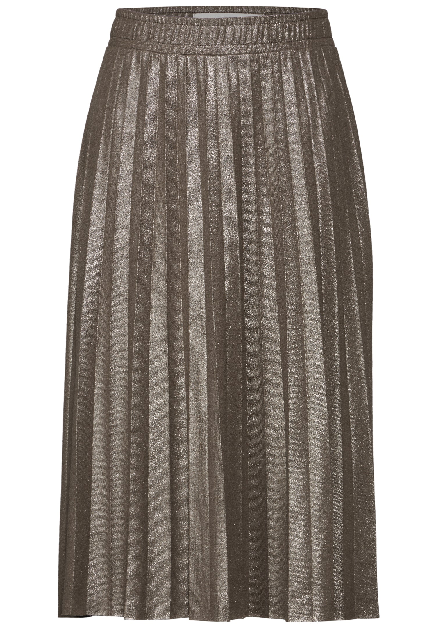 Street One Midi-Rock Damen sparkling beige