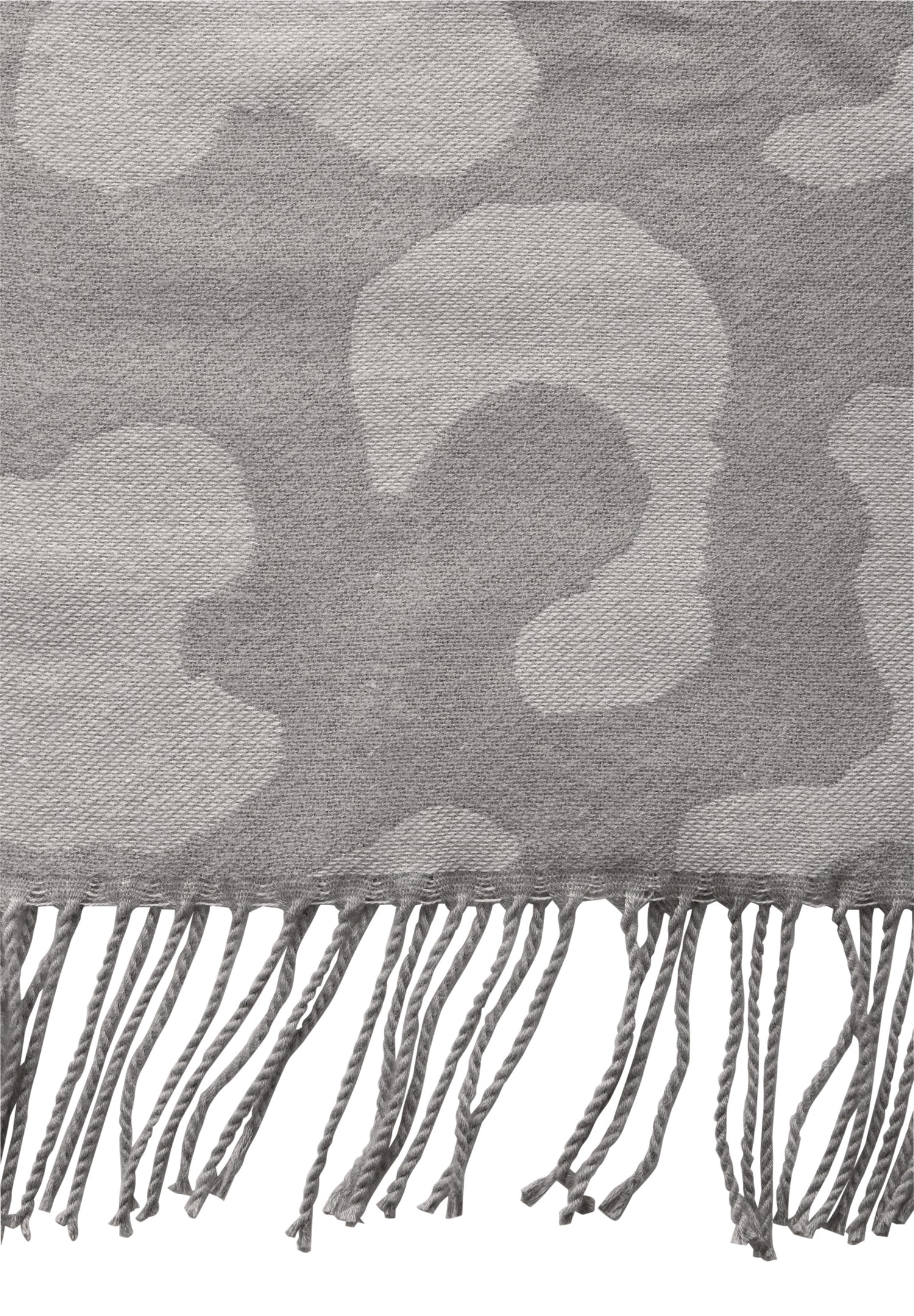 Street One Jacquard Schal Damen Kuschelig Fransen