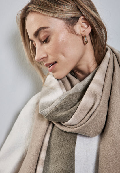 Street One Dip Dye Schal Damen Kuschelig Weich