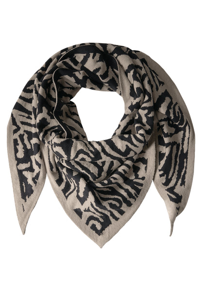 Street One Feinstrick Dreieckstuch Damen Grau