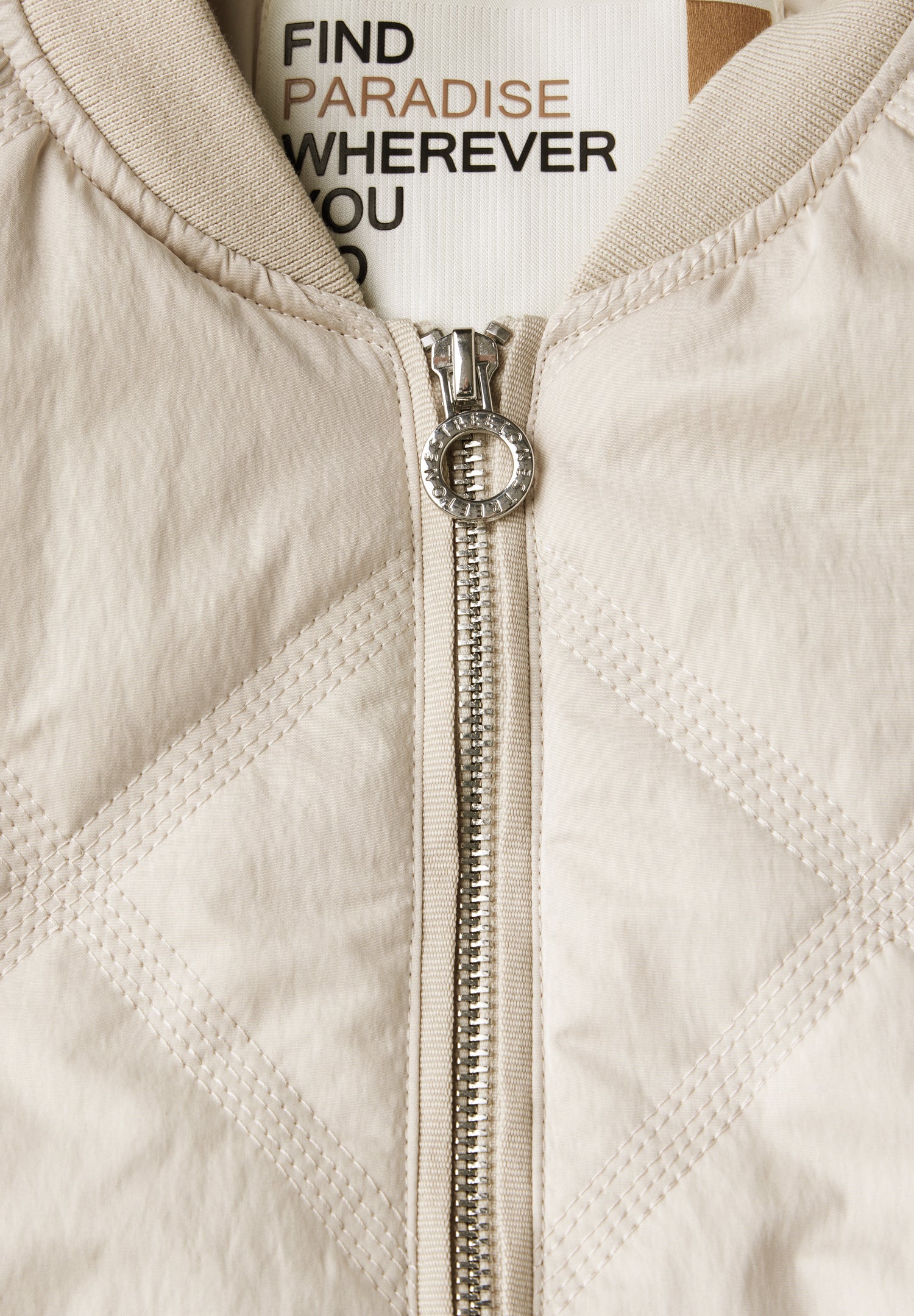 Street One Blouson Damen Diamantsteppung Seidiger Glanz