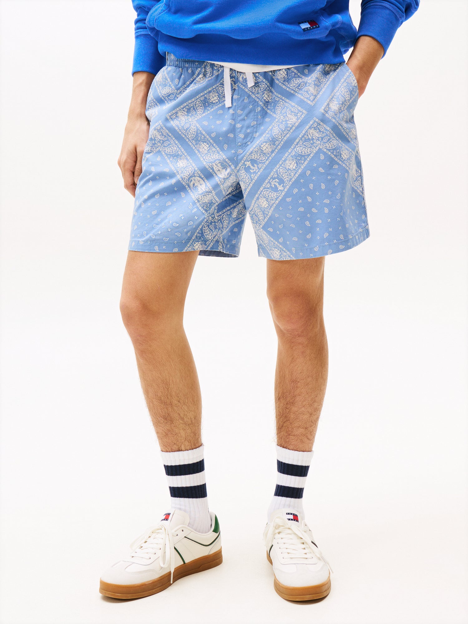 Theur Bandana AOP für Herren in Colorado Blau