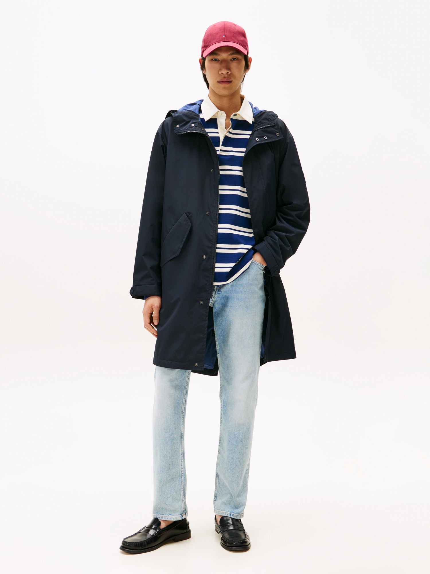 Theur Windbreaker Jacke Herren Blau