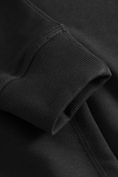 Strelson AG Schwarzes Baumwoll-T-Shirt für erwachsene Männer
