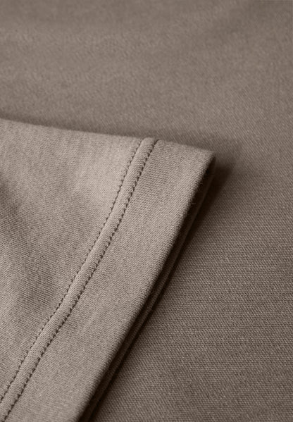 Street One Damen T-Shirt V-Ausschnitt Halbarm Blickdicht