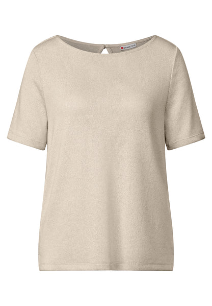 Street One Strick-Look T-Shirt Damen Bequem und Feminin