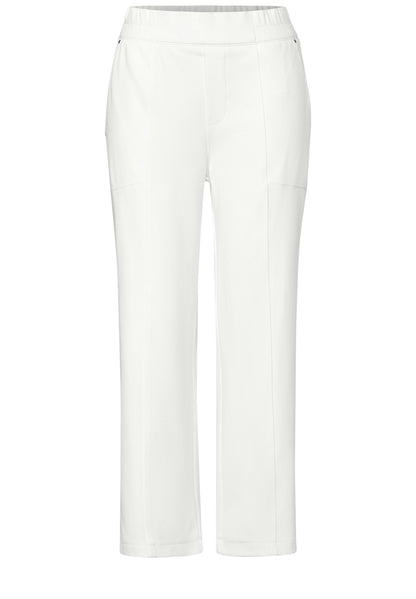 Street One Twill-Hose Straight Leg 7/8 Damen High Waist