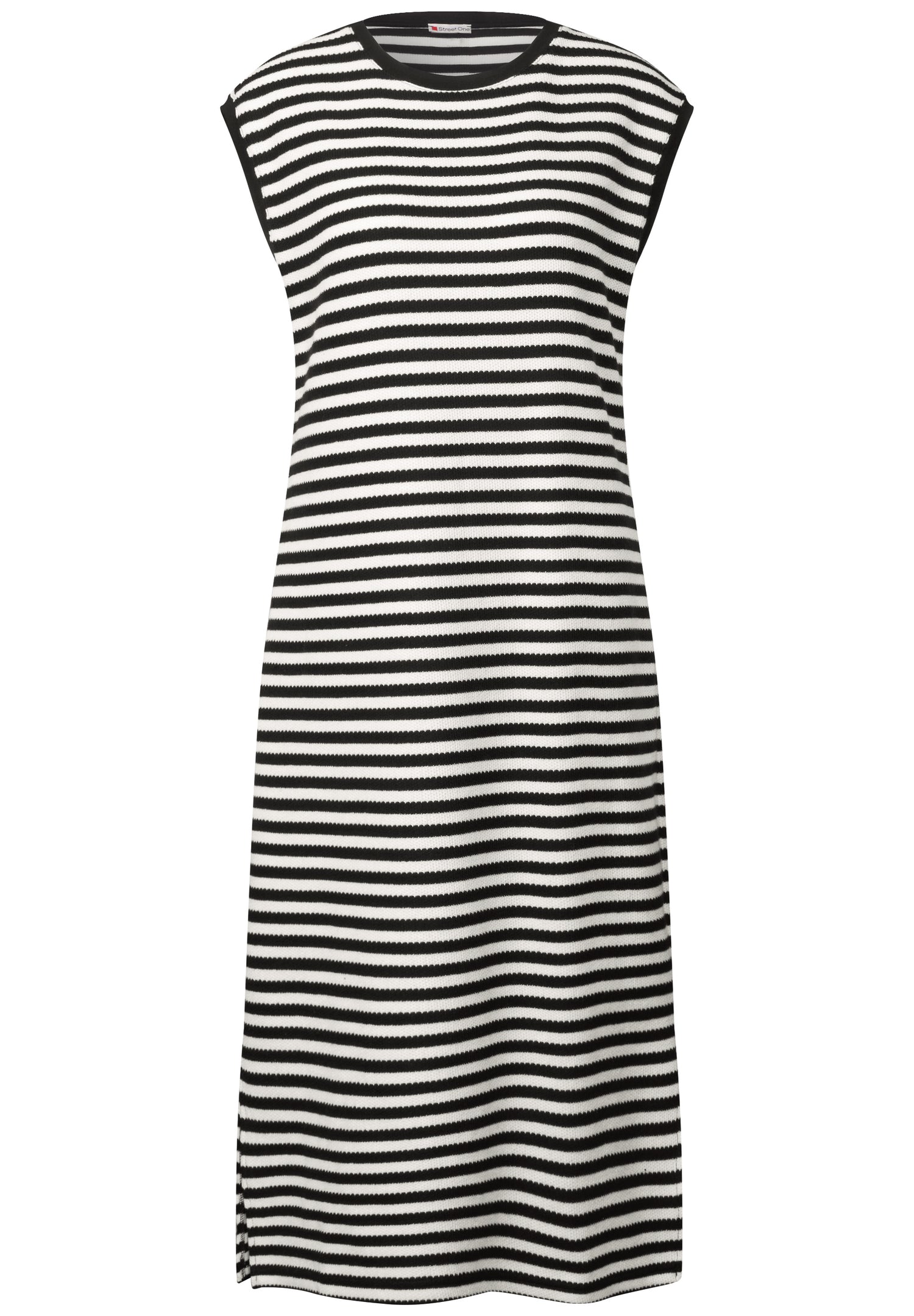 Street One ärmelloses Midi-Kleid Damen lässiges Streifenmuster