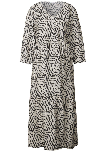 Street One Midi Tunika-Kleid Damen mit grafischem Muster