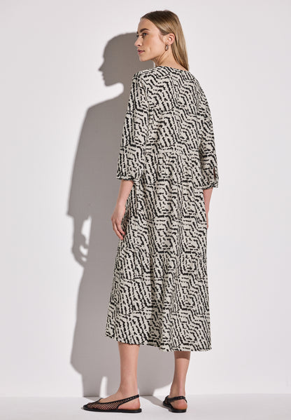 Street One Midi Tunika-Kleid Damen mit grafischem Muster