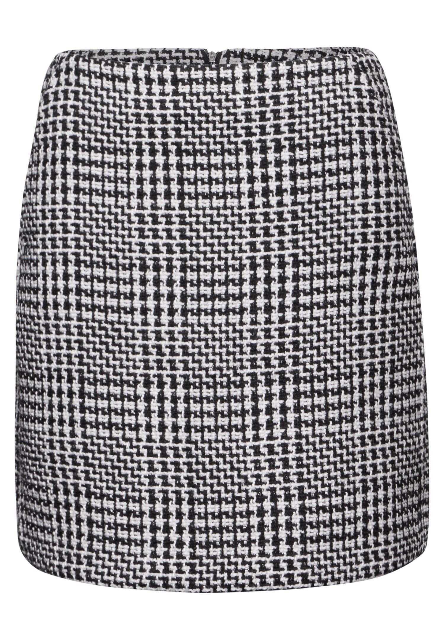 Street One Bouclé-Rock Damen Kariert mit Bouclé-Struktur