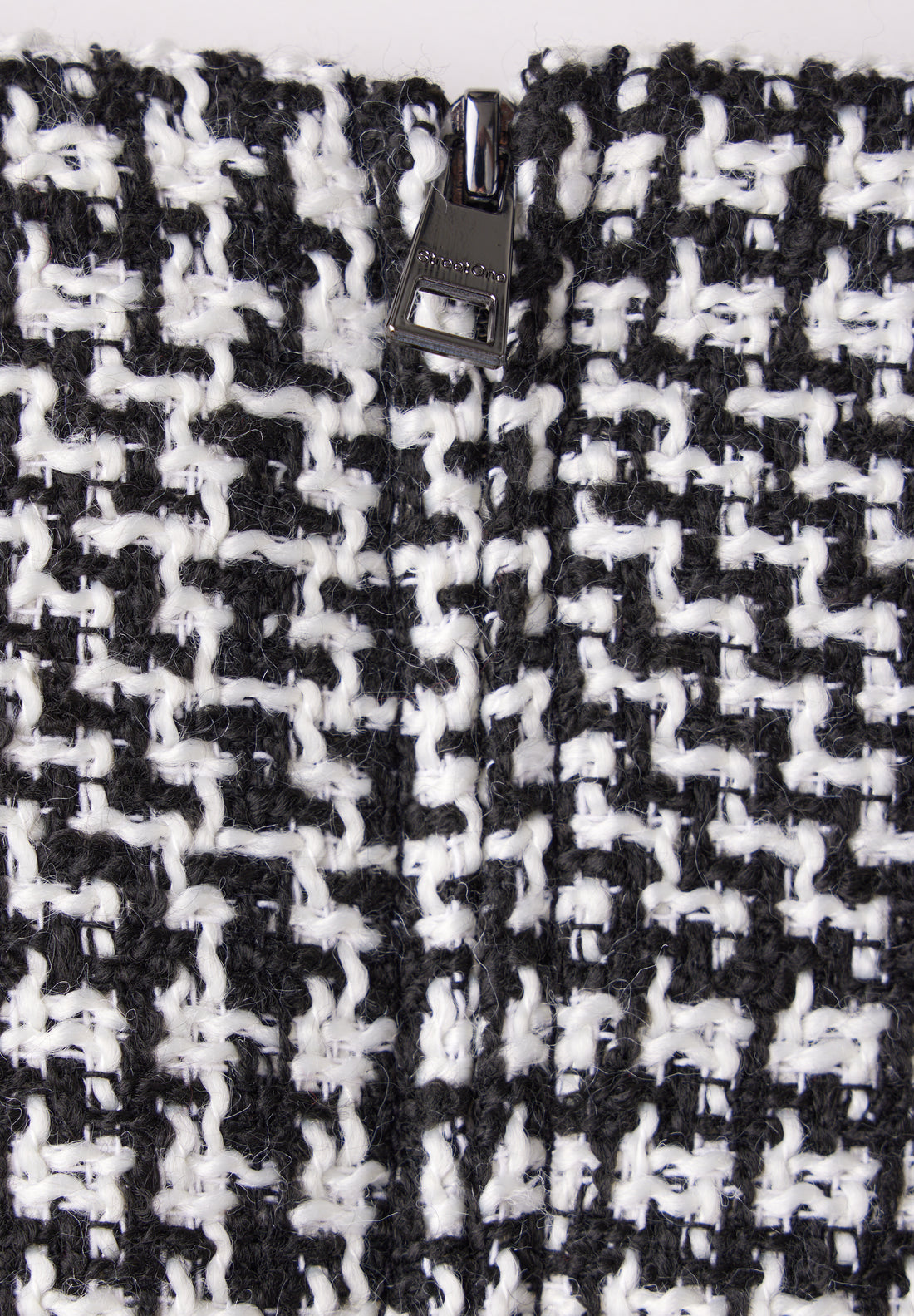 Street One Bouclé-Rock Damen Kariert mit Bouclé-Struktur