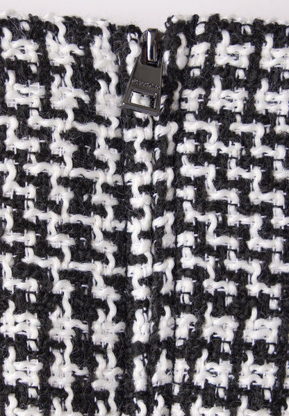 Street One Bouclé-Rock Damen Kariert mit Bouclé-Struktur