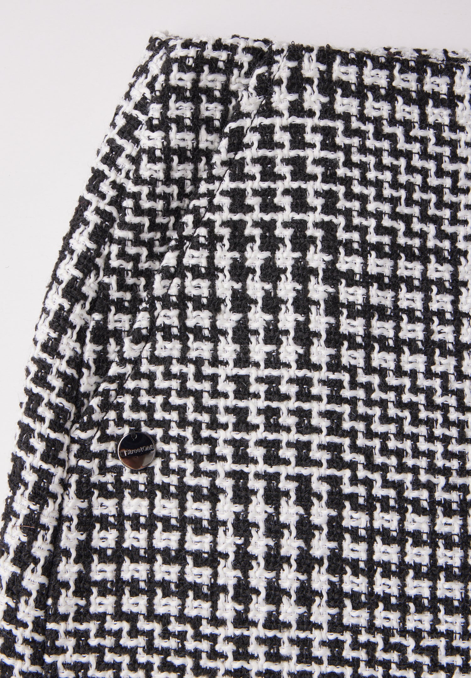 Street One Bouclé-Rock Damen Kariert mit Bouclé-Struktur