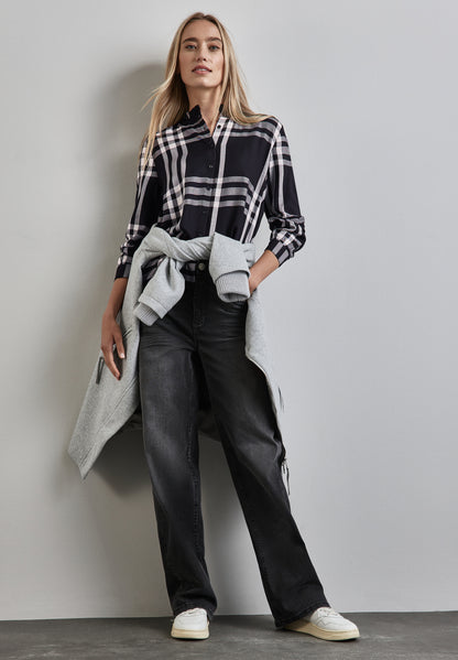 Street One Bluse Damen Rüschen Elegant