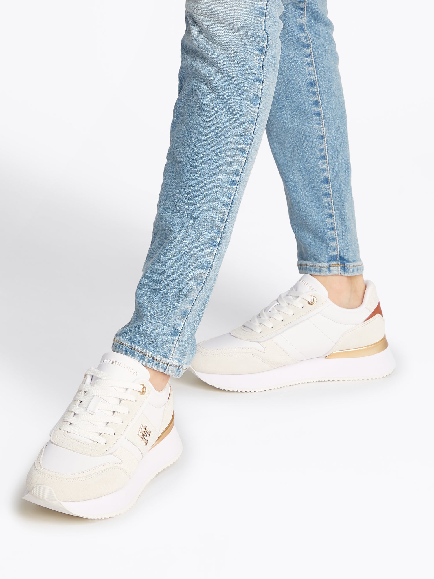 TH FASHION RUNNER Sneaker Herren bequemes Leder modern