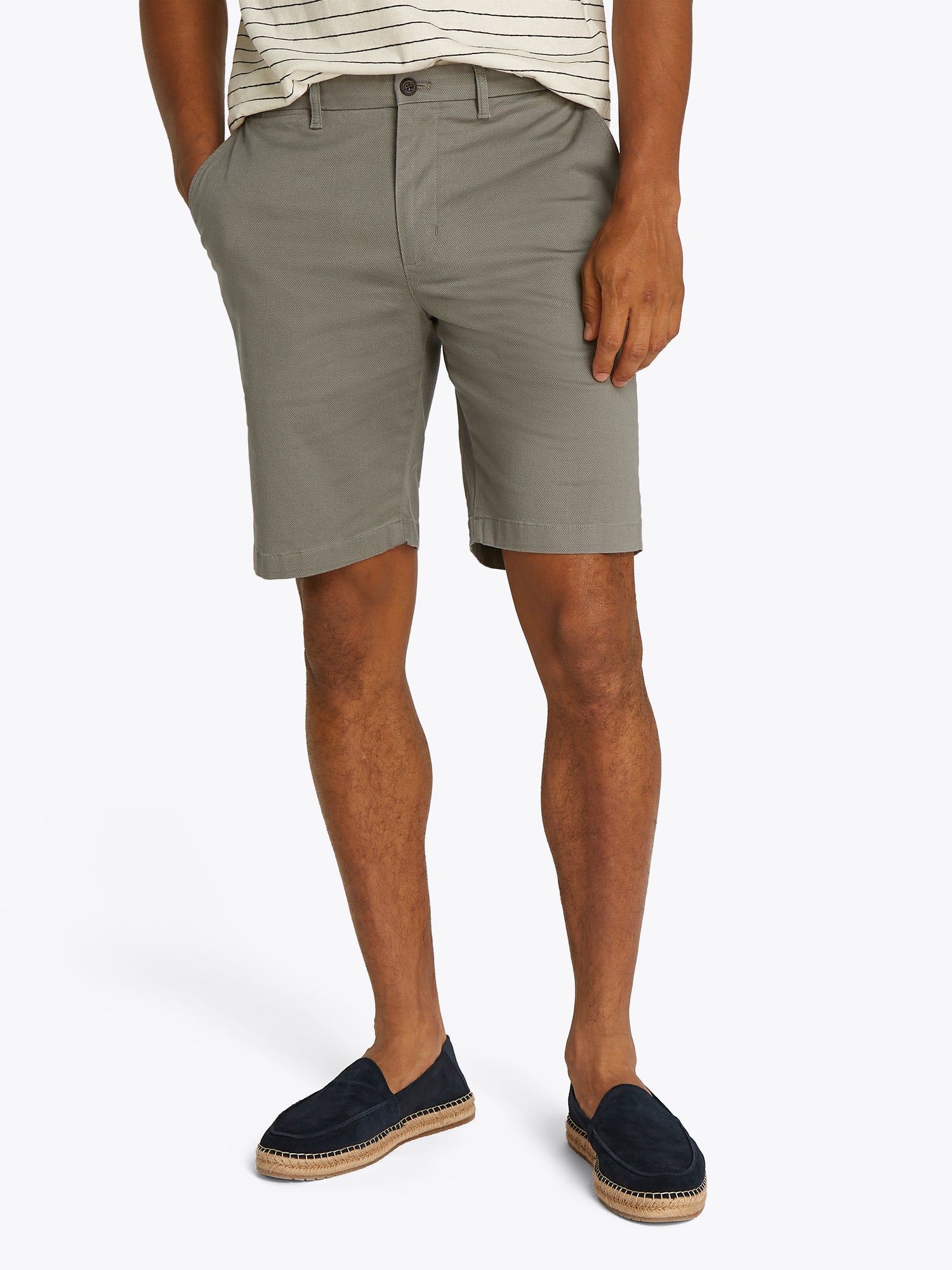 THEUR Harlem Printed Structure Short Herren Komfort Stretch