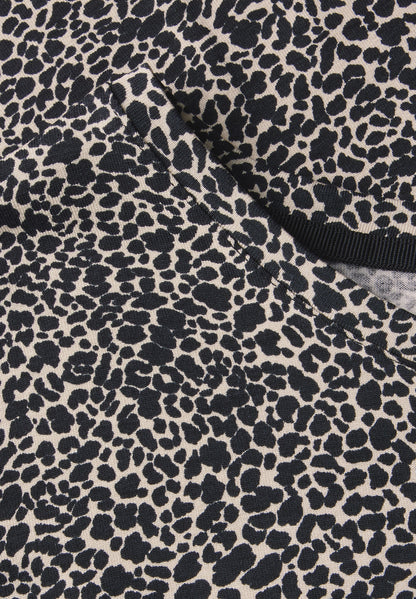 Street One Shirt Damen Animal Print lässige Passform