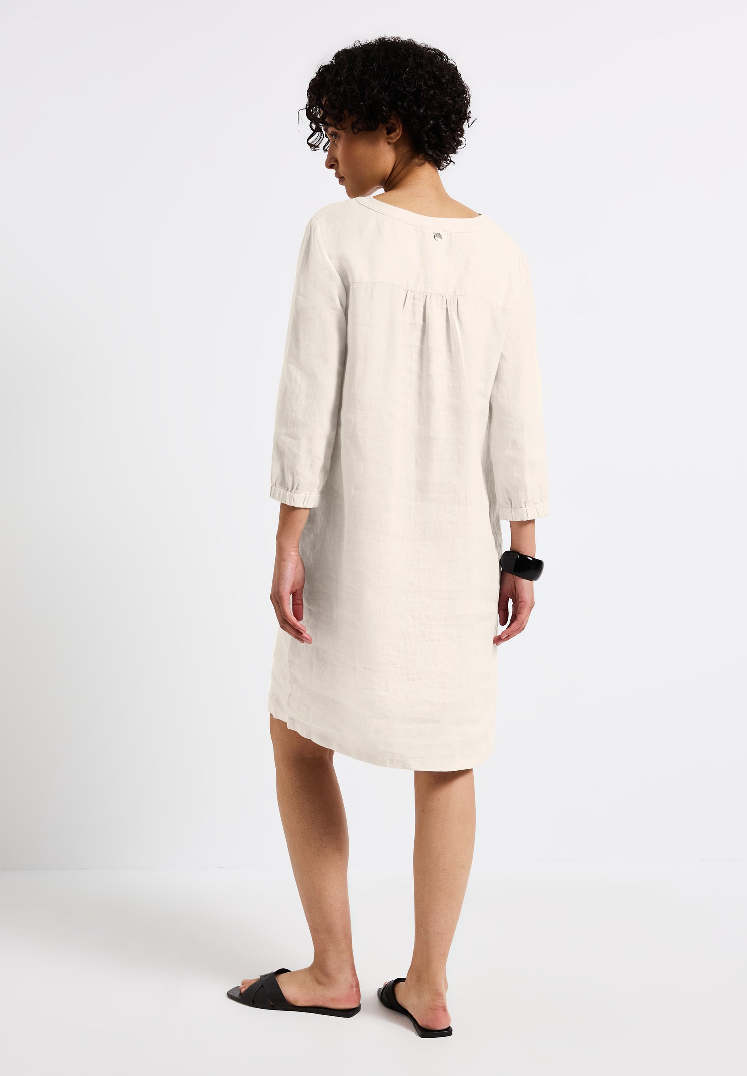 Street One Tunika-Kleid Damen Luftiger Schnitt Leinen-Qualität