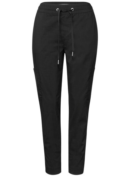 Street One Loose Fit Hose Damen Bequem Stretch Baumwolle