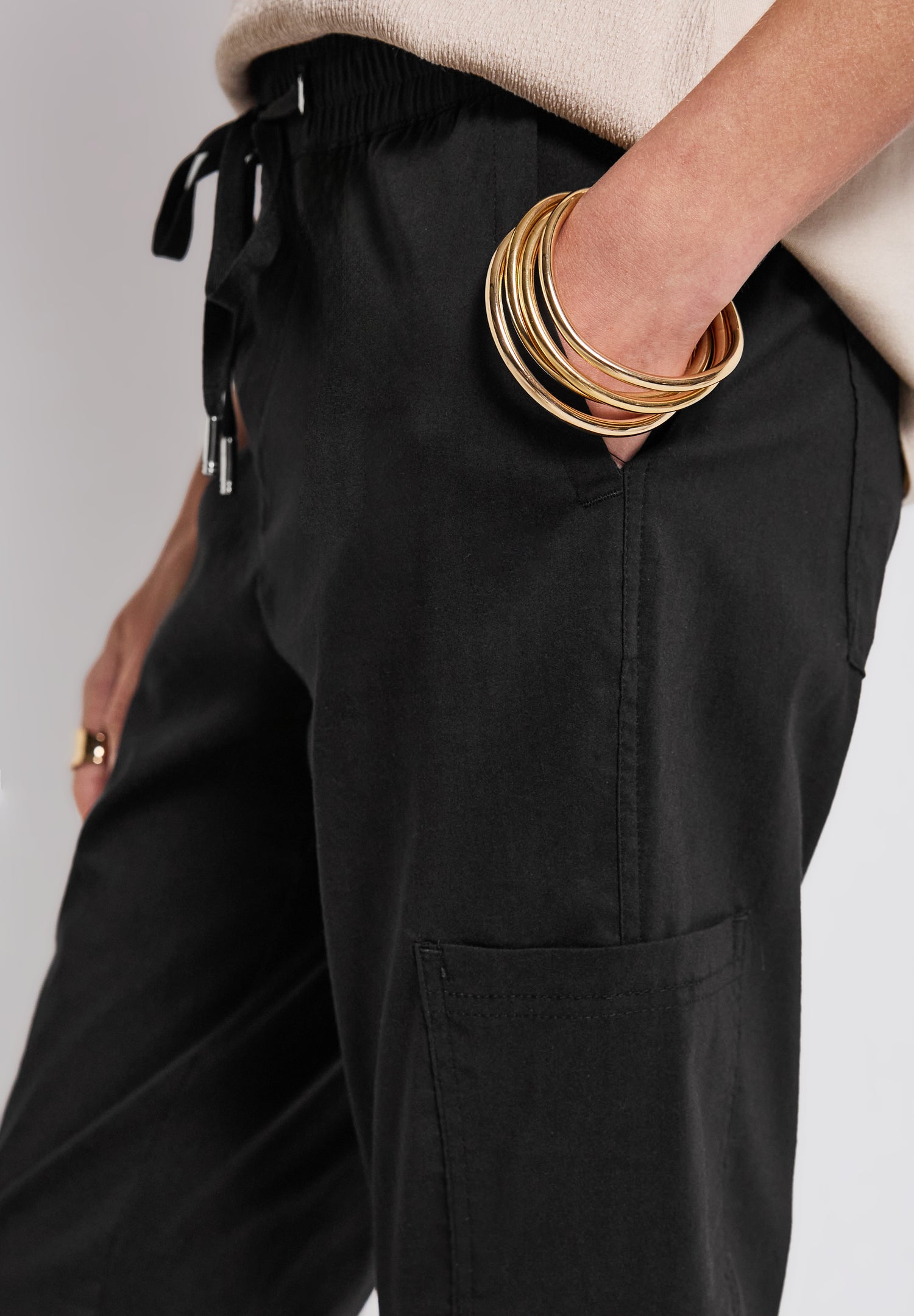 Street One Loose Fit Hose Damen Bequem Stretch Baumwolle