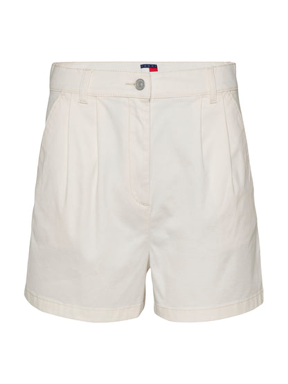 TJW CLAIRE HR PLEATED SHORT Damen Bequeme Baumwoll-Shorts