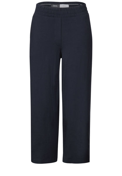 CECIL Wide Leg Jersey-Hose Damen Bequem