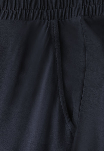 CECIL Wide Leg Jersey-Hose Damen Bequem