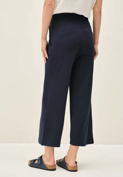 CECIL Wide Leg Jersey-Hose Damen Bequem