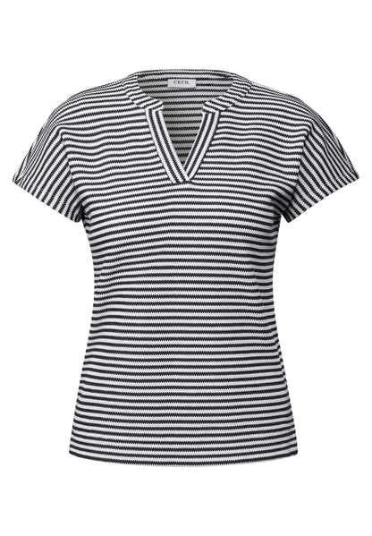 CECIL Strukturshirt Tunika Damen Sommer