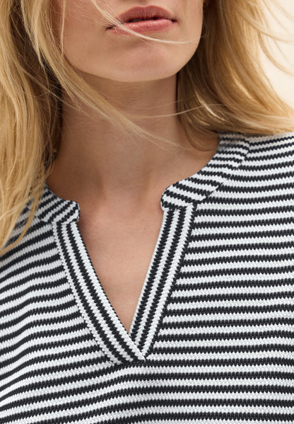 CECIL Strukturshirt Tunika Damen Sommer