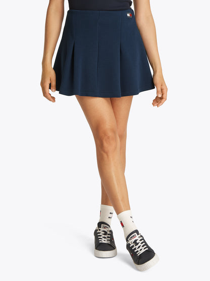 TJW PIQUE BADGE F&amp;amp;F SKIRT EXT Damen Dunkel Nachtblau