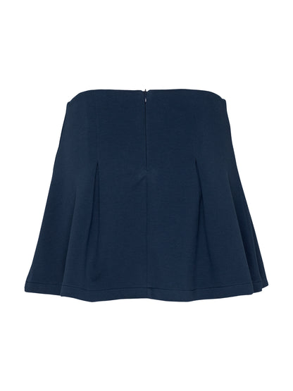 TJW PIQUE BADGE F&amp;amp;F SKIRT EXT Damen Dunkel Nachtblau