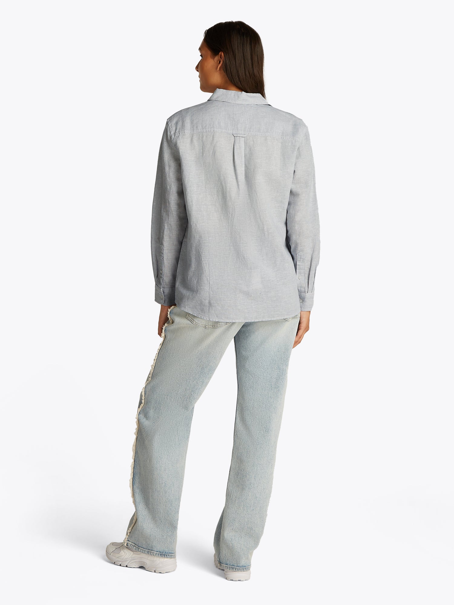 The Urban Realm RLX Linen Shirt Damen Sommerleinenhemd