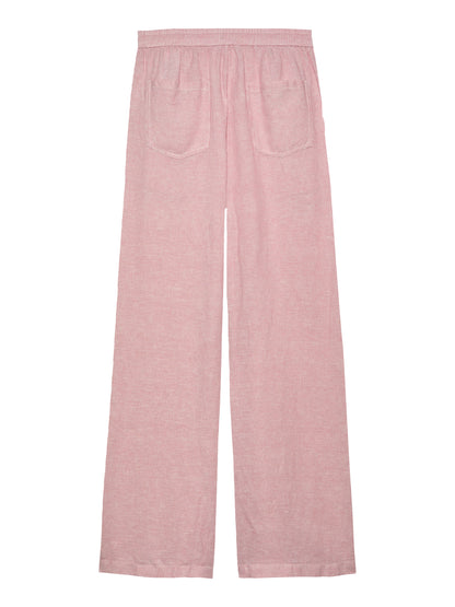 TJW LINEN PANT Damen Precious Pink/Stripe