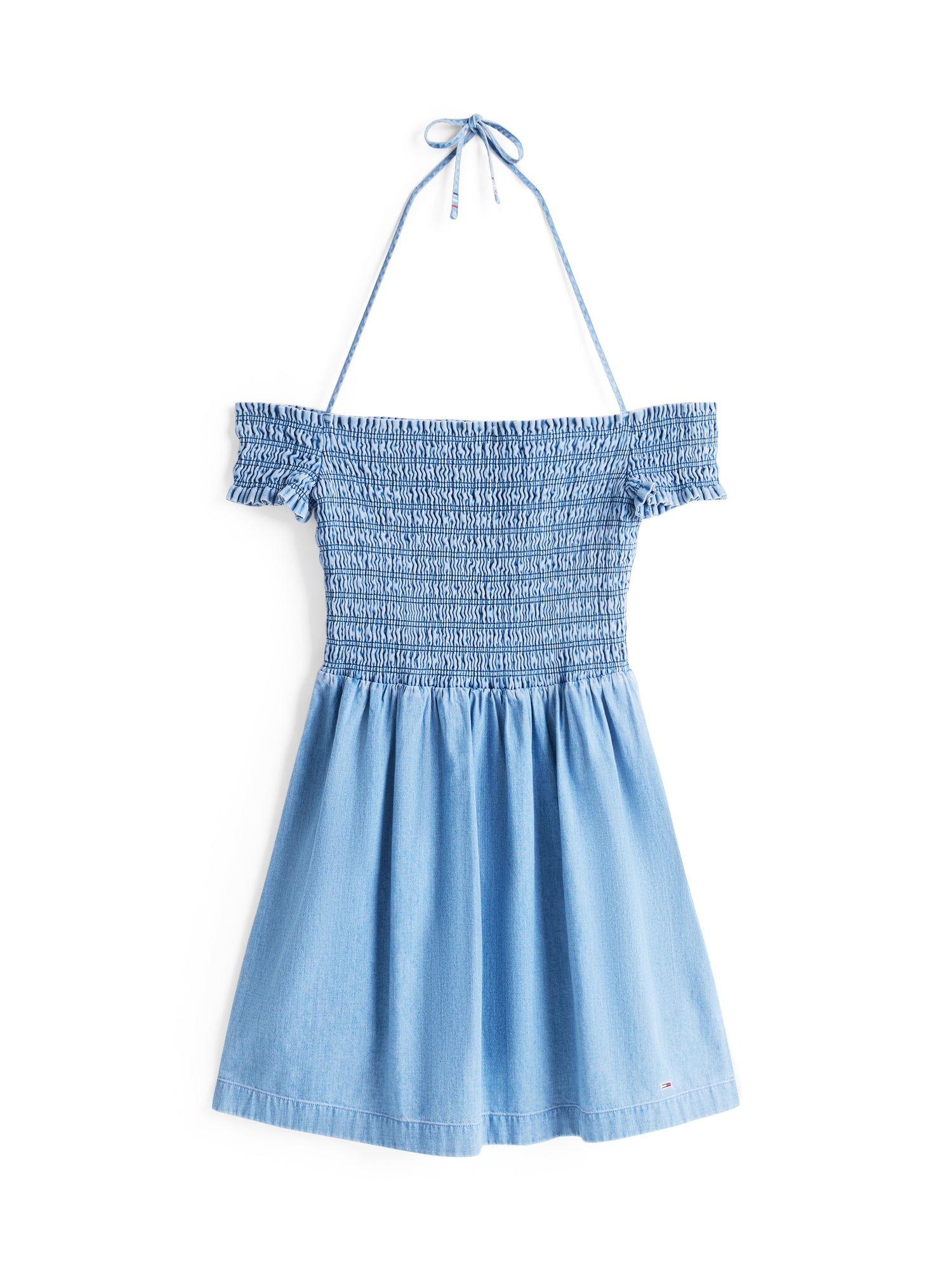 TJW CHAMBRAY FIT &amp; FLARE DRESS Damen Blau