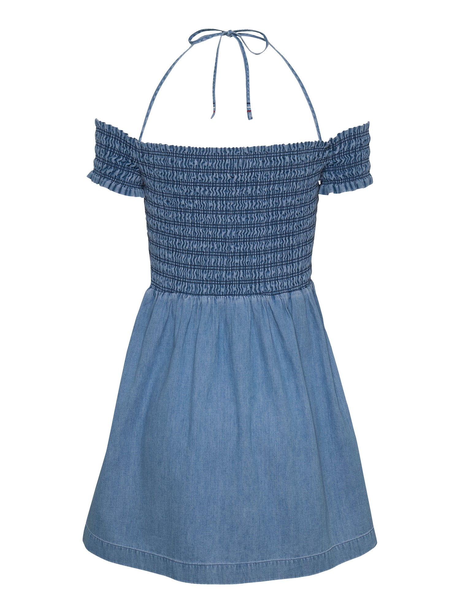 TJW CHAMBRAY FIT &amp; FLARE DRESS Damen Blau